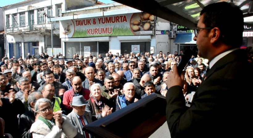 Bergama'da miting gibi adaylık açıklaması!