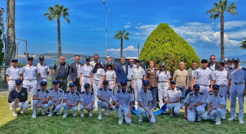 DENİZCİLİK LİSESİ ALİAĞA DTO'YU ZİYARET ETTİ