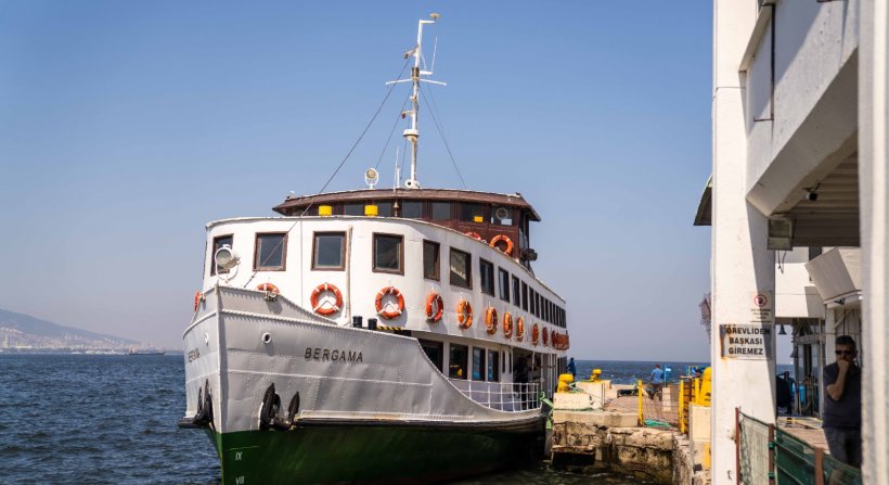 Bergama Vapuru ile İzmir Körfezi turları 26 Temmuz'da başlıyor