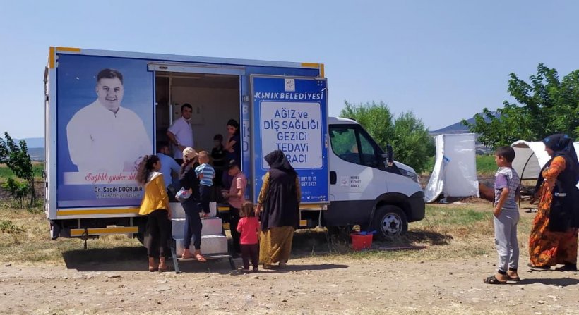 KINIK'TA TARIM İŞÇİLERİNE SAĞLIK TARAMASI