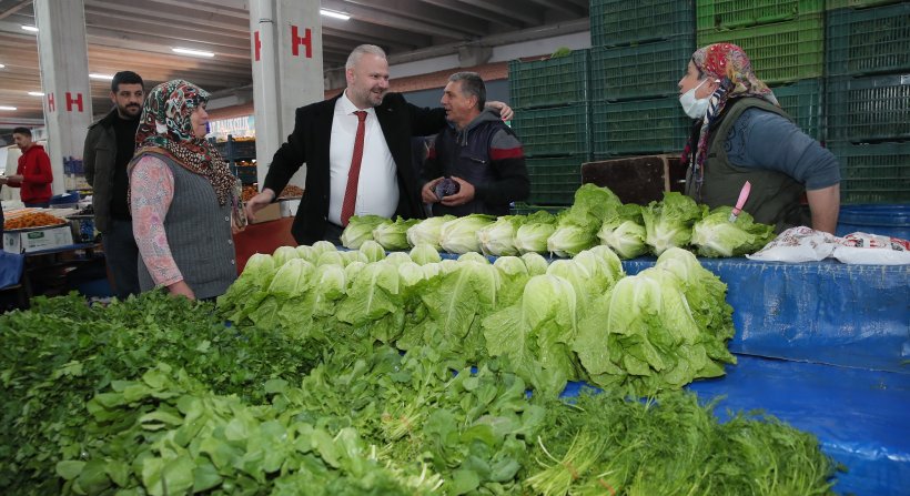 KOYUNDERE PAZAR YERİ AÇILIŞA HAZIRLANIYOR