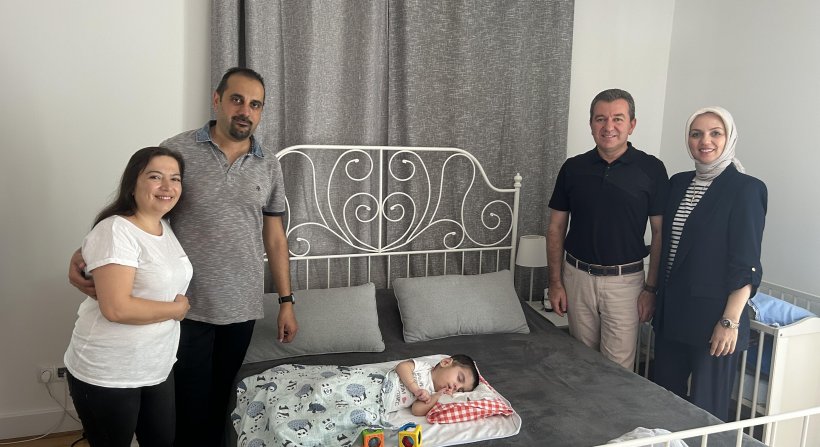 BAŞKAN KOŞTU'DAN KAAN EFE'YE ALMANYA'DA ZİYARET