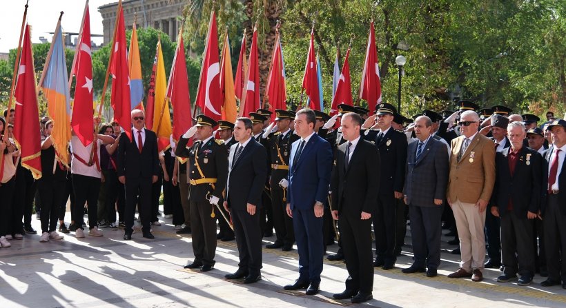 BERGAMA'DA 30 AĞUSTOS ZAFER BAYRAMININ 101. YILI TÖRENLERLE KUTLANDI