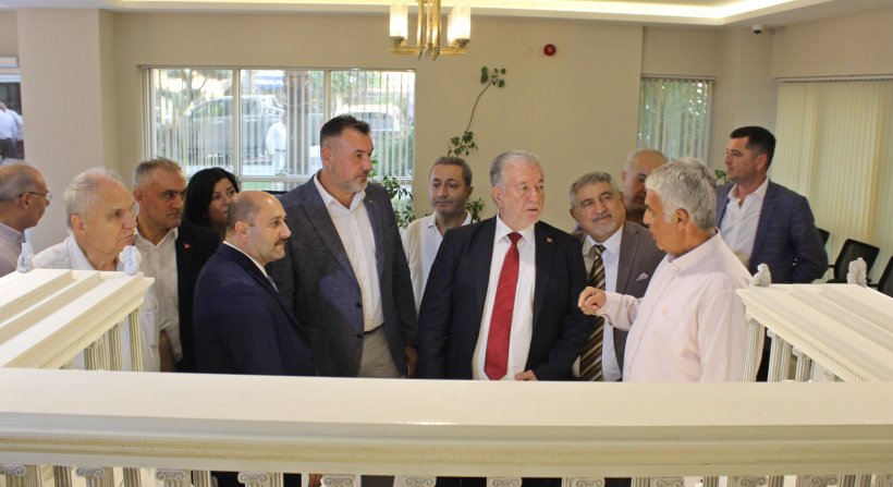 İZMİR ESNAF ODALARI BİRLİĞİ YÖNETİMİ'NDEN BERTO'YA ZİYARET