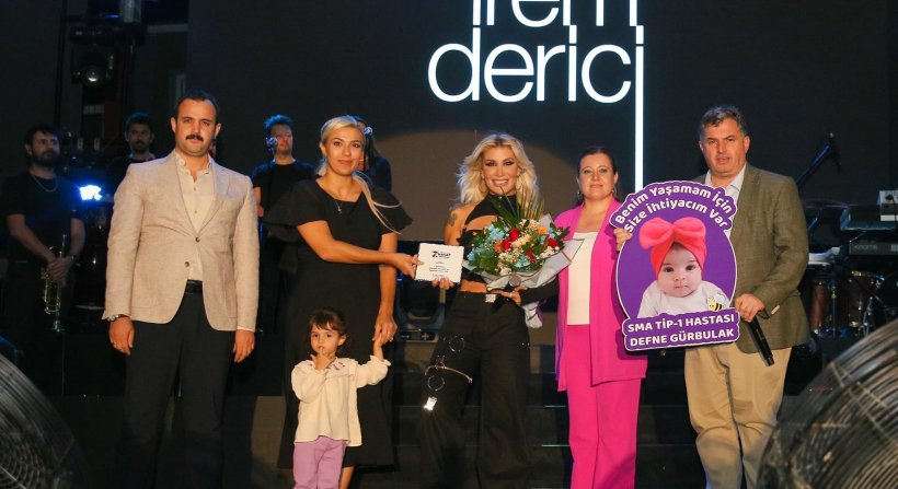 Kınık Belediyesi'nden Hasat Festivali'nde Sma hastası Defne bebeğe tam destek