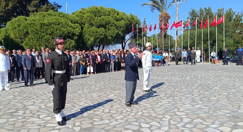 FOÇADA GAZİLER GÜNÜ COŞKUYLA KUTLANDI