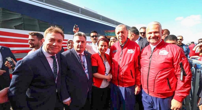 Kınıklı gençler Teknofest İzmir'e katıldı