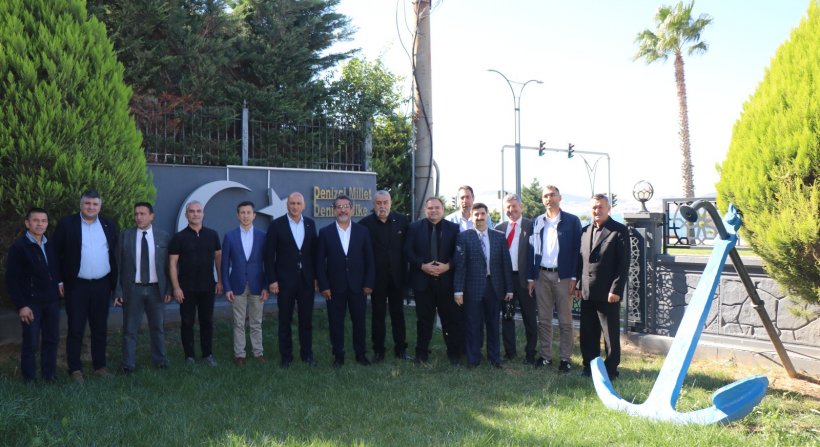 BARTIN TİCARET VE SANAYİ ODASI'NDAN   İMEAK DTO ALİAĞA'YA ZİYARET