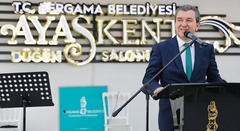 BERGAMA BELEDİYESİ AYASKENT DÜĞÜN SALONU AÇILDI