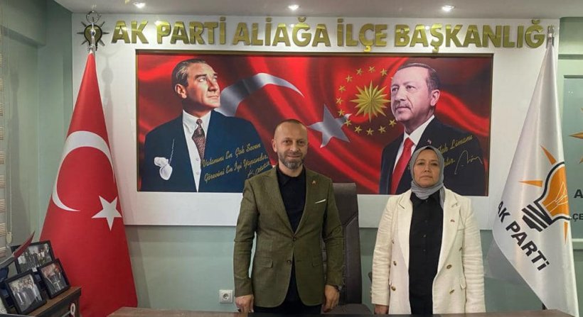 AK PARTİ ALİAĞA BAŞKAN VE YENİ YÖNETİMİNE HAYIRLI OLSUN ZİYARETLERİ DEVAM EDİYOR