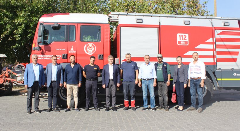 GÖÇBEYLİ'DE İTFAİYE MERKEZİ AÇILDI