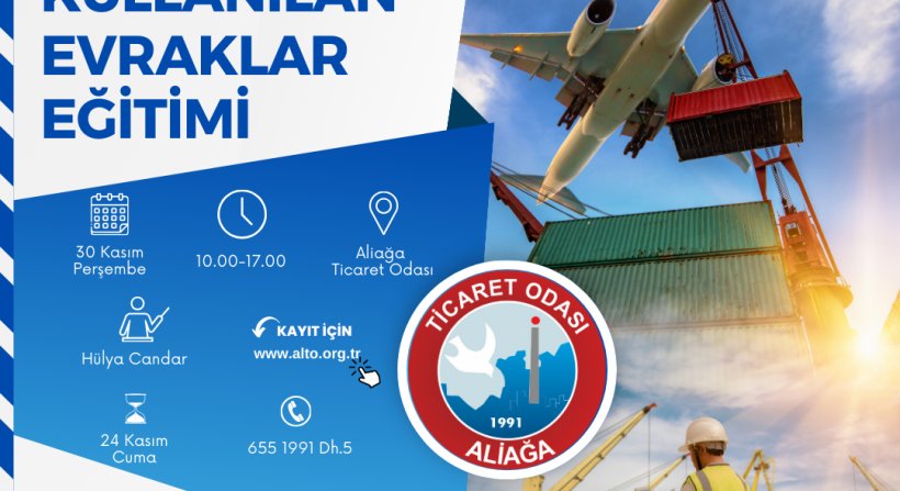 ALTO "İHRACAT İŞLEMLERİ VE KULLANILAN EVRAKLAR” EĞİTİMİ DÜZENLİYOR