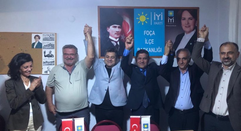 İYİ PARTİ FOÇA İLÇE BAŞKANI MEHMET AMAÇ OLDU