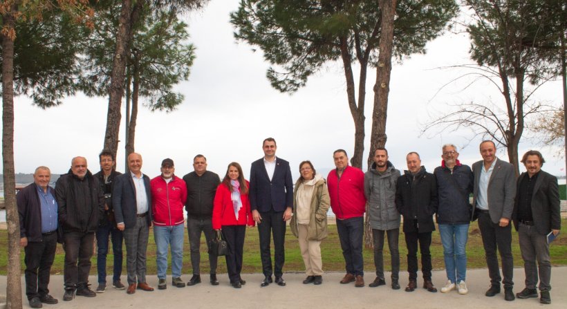 ÇAGATAY GÜÇ BASINLA BİR ARAYA GELDİ