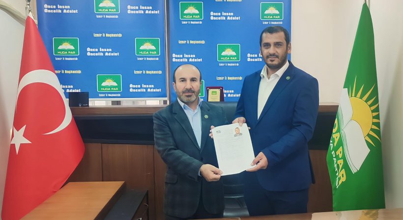 HÜDAPAR ALİAĞA İLÇE BAŞKANI DA ADAYLIĞINI AÇIKLADI