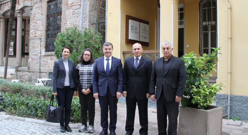 BERTO YÖNETİMİ'NDEN, UNESCO BERGAMA ALAN BAŞKANI ATABERK'E 