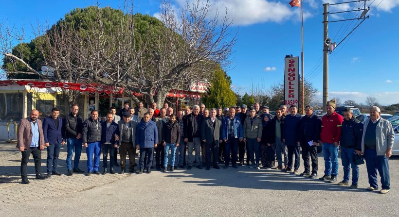 Bergama Belediye Başkanı Adayı Dr. Sadık Doğruer Esnaf ve Muhtarları Ziyarette Bulundu