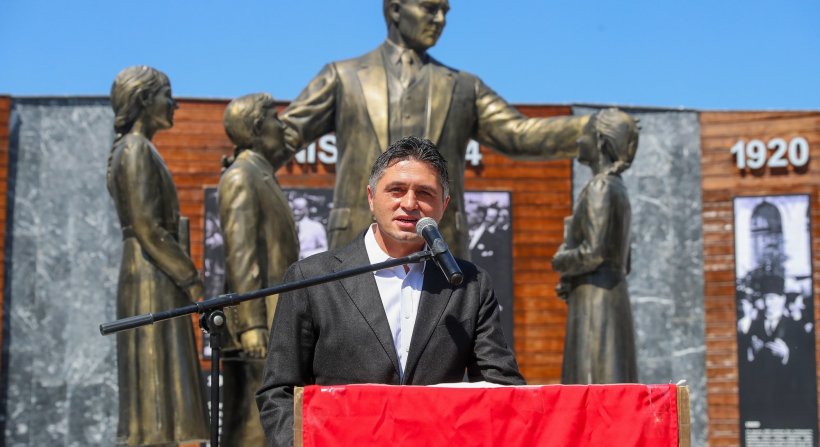 Atatürk'ün Aliağa'ya Gelişinin 90. Yılı Kutlandı