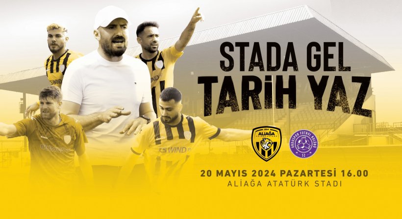 Başkan Serkan Acar'dan Tarihi Maç Öncesi Aliağalılara Çağrı