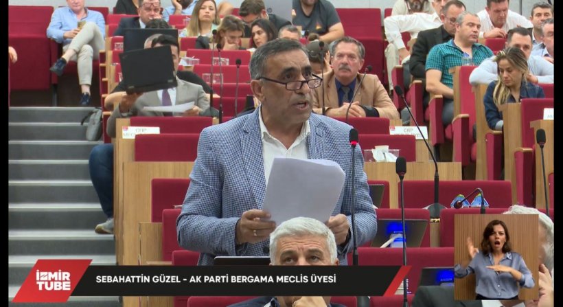 Sebahattin Güzel İZ-SU'ya Bergama dersi verdi