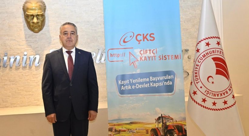 *İzmir İl Tarım ve Orman Müdürü Mustafa ŞAHİN: Çiftçi Kayıt Sistemi (ÇKS) Başvuruları Başladı*