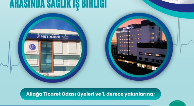 Aliağa Ticaret Odası bu kapsamda Metropol Sağlık Grubu ile indirim protokolü imzaladı.