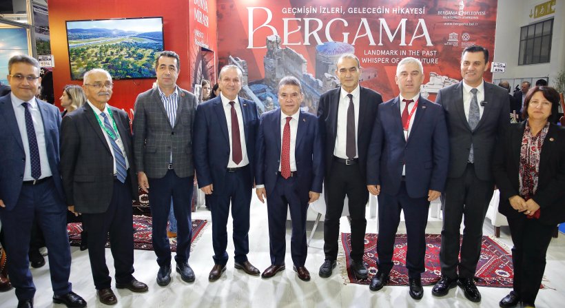 TÜRKİYE'NİN EN BÜYÜK TURİZM FUARI'NDA BERGAMA'YA YOĞUN İLGİ