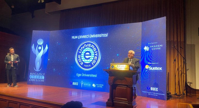Ege Üniversitesi  "En Çevreci Üniversite” ödülüne layık görüldü
