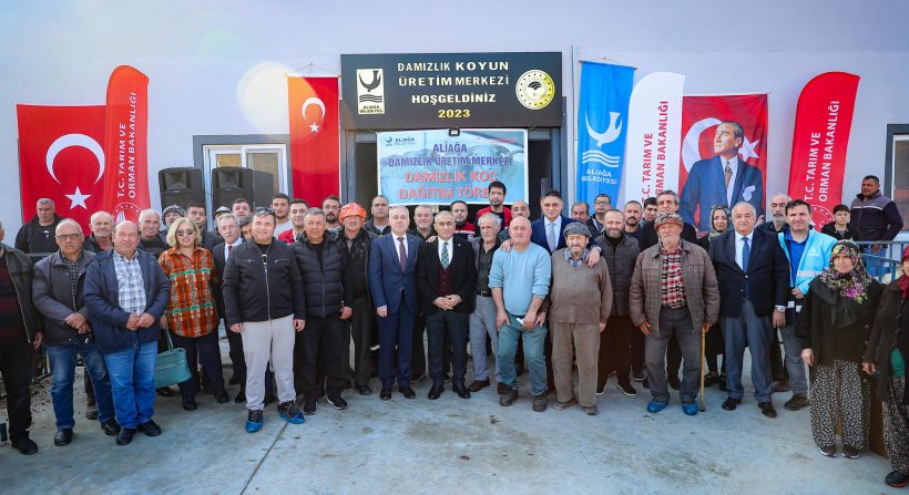 Aliağa Belediyesi'nden Üreticilere Koç Desteği