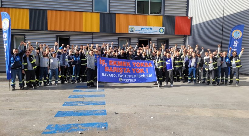Ravago Petrokimya İş yerinde Eylemler Sürüyor!