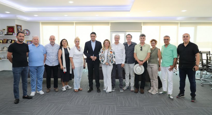 İGC'DEN ALİAĞA BELEDİYE BAŞKANI SERKAN ACAR'A ZİYARET