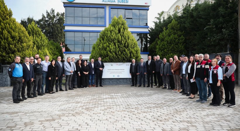 Aliağa Körfezi Mavi Dönüşüm Projesi Tanıtım Toplantısı Gerçekleştirildi