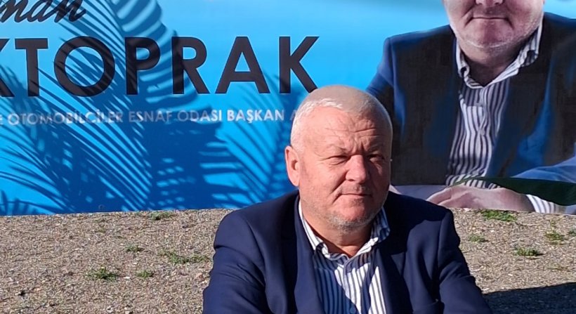 SÜLEYMAN AKTOPRAK ALİAĞA ŞOFÖRLER ODASI BAŞKANLIĞINA ADAY